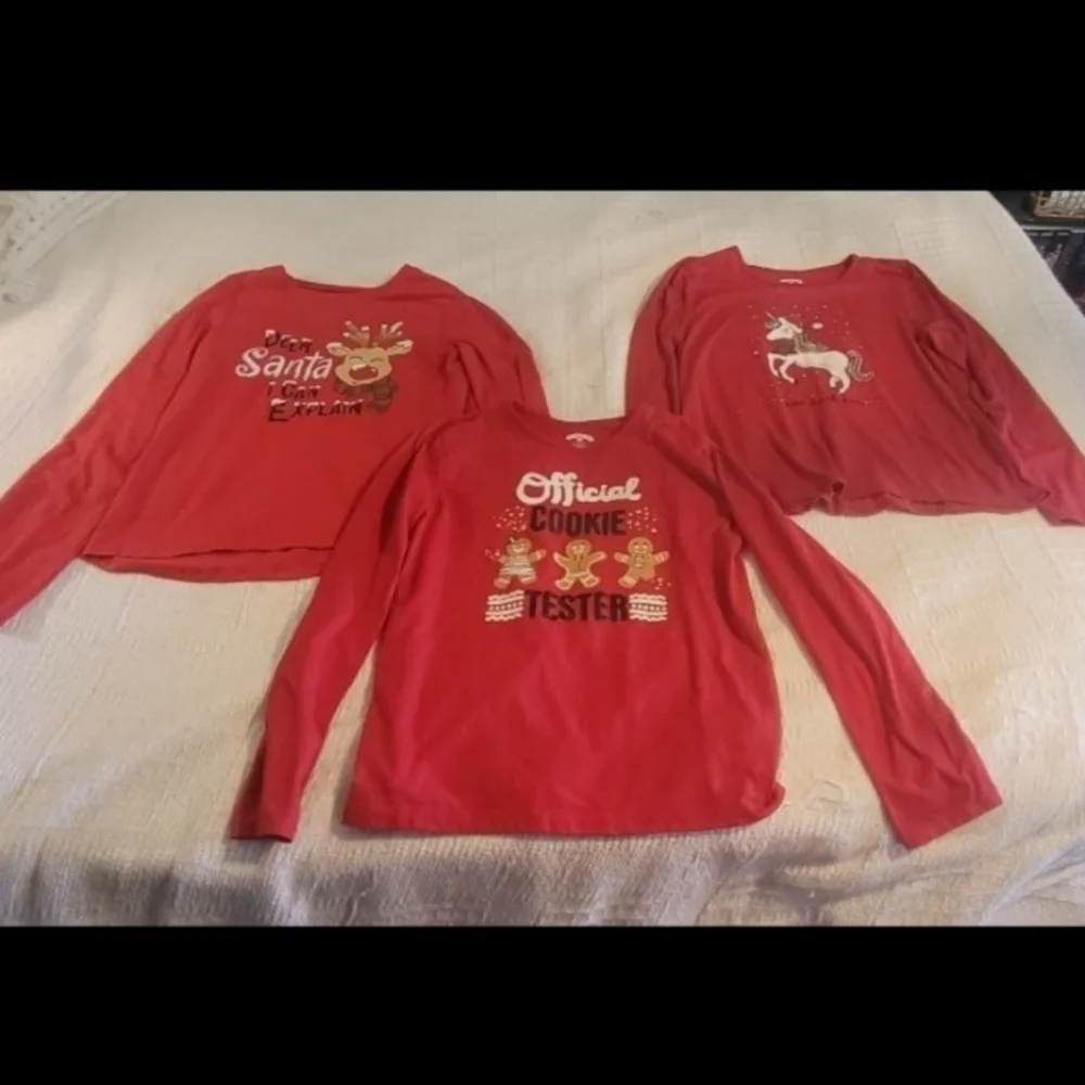 NWOT 3 girls hoilday time Christmas sweaters size XXL 18